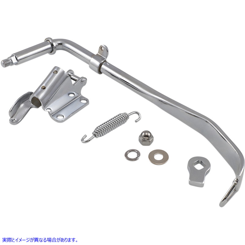 取寄せ クロムキックスタンドキット ドラッグスペシャリティーズ Kickstand Kit - Big Twin - Standard DS-233677 DS233677
