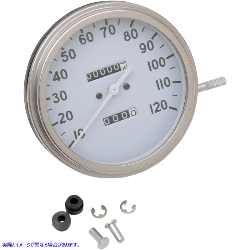 取寄せ 5 FLスタイル2240：60速度計 ドラッグスペシャリティーズ FL-Style 2240:60 Speedometer - '36-'40 Face DS-243877 DS243877