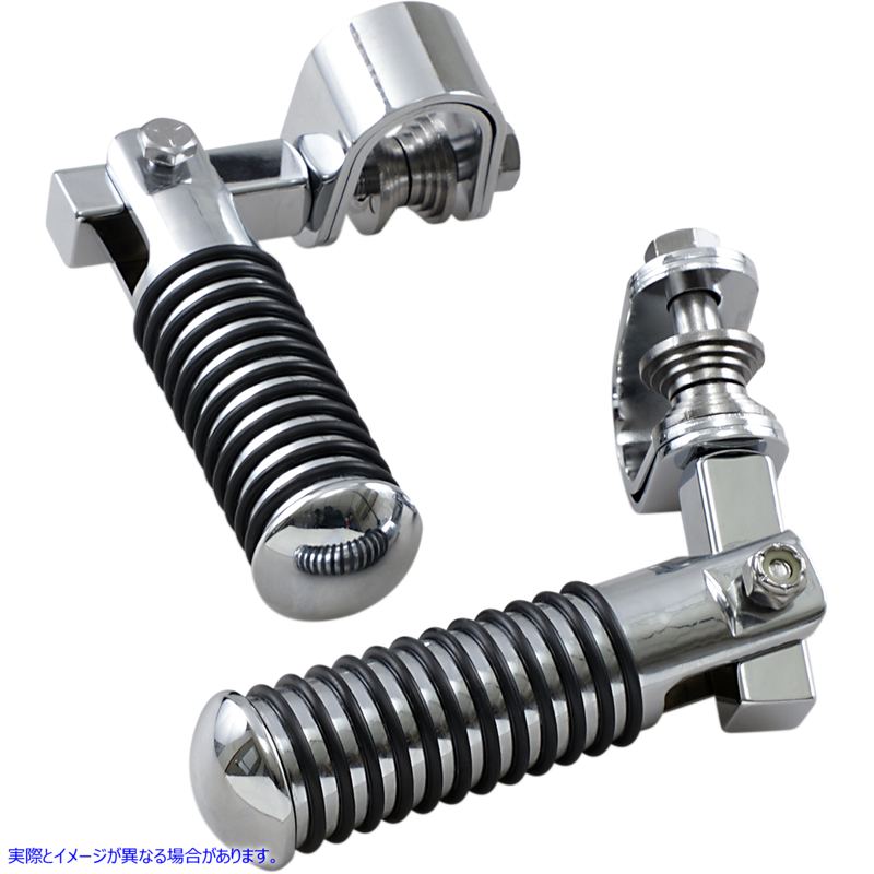 取寄せ クランプマウントフットペグ ドラッグスペシャリティーズ U-Clip Footpeg - 1-1/4 DS-253300 DS253300