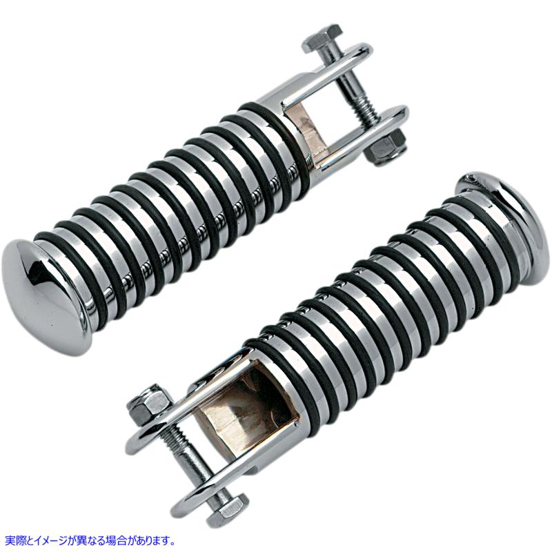 取寄せ SundanceRフットペグ ドラッグスペシャリティーズ Footpegs - Round - Ribbed DS-253330 DS253330