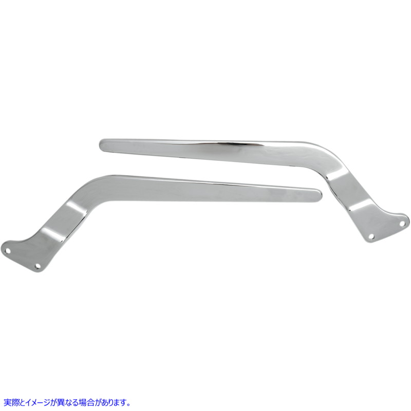 取寄せ リアフェンダーストラット ドラッグスペシャリティーズ Rear Fender Strut - Smooth - Chrome DS-264071 DS264071