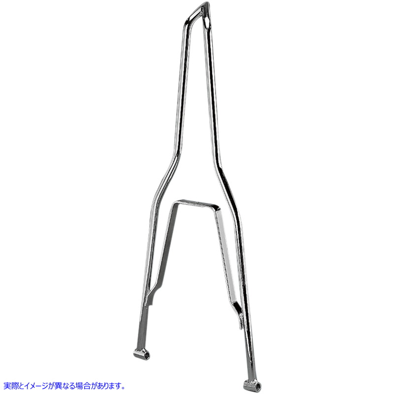 取寄せ ハードテールモデル用の丸いシッシーバー ドラッグスペシャリティーズ Hardtail Sissy Bar - Flat Fender DS-264116 DS264116