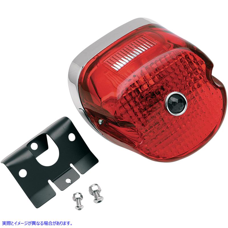 取寄せ レイダウンテールライトアセンブリ ドラッグスペシャリティーズ Taillight - Laydown/Blue Dot - Harley Davidson DS-272199 DS272199