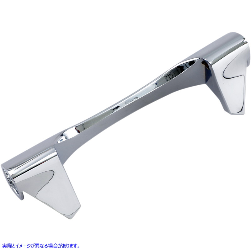 取寄せ 8-1/4短いターン信号取り付け括弧 - クロム ドラッグスペシャリティーズ 8-1/4 Turn Signal Bracket - '91-'17 FL DS280218 DS280218