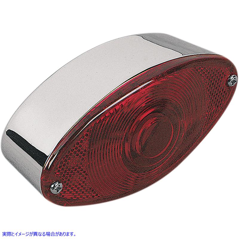 取寄せ LEDテールライト ドラッグスペシャリティーズ Taillight - Cat Eye - Red Lens DS280455 DS280455