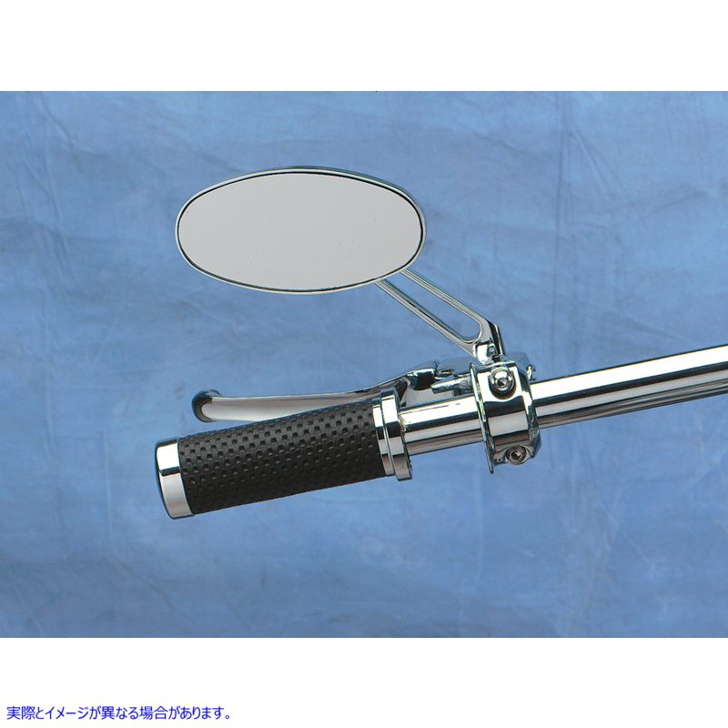取寄せ ステルスIとIIミラー ドラッグスペシャリティーズ Mirror - Stealth I - Side View - Oval - Chrome DS-302150 DS302150