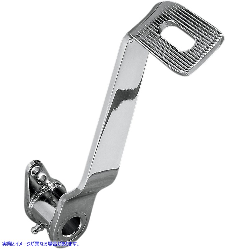 取寄せ ビンテージリアブレーキペダル ドラッグスペシャリティーズ Rear Brake Lever - Chrome - FL DS-325364 DS325364