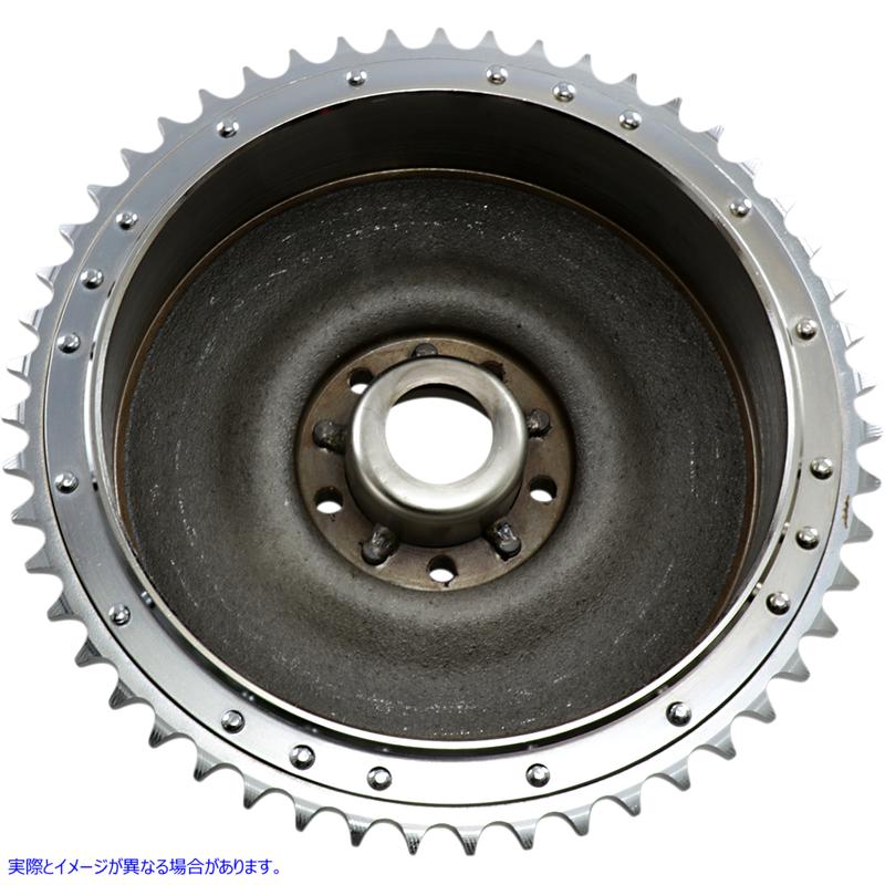 取寄せ ブレーキドラム/スプロケットセットシャベルヘッド ドラッグスペシャリティーズ Brake Drum with Sprocket - 63-66 DS-325390 DS325390