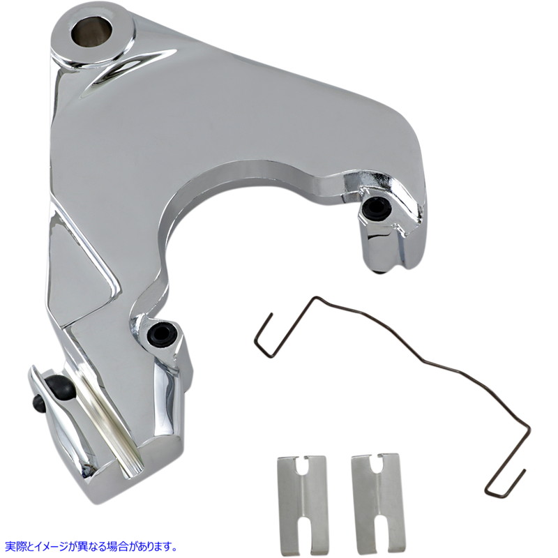 取寄せ クロムリアキャリパーブラケット ドラッグスペシャリティーズ Caliper Bracket - RR87-99 FXST DS-325493 DS325493