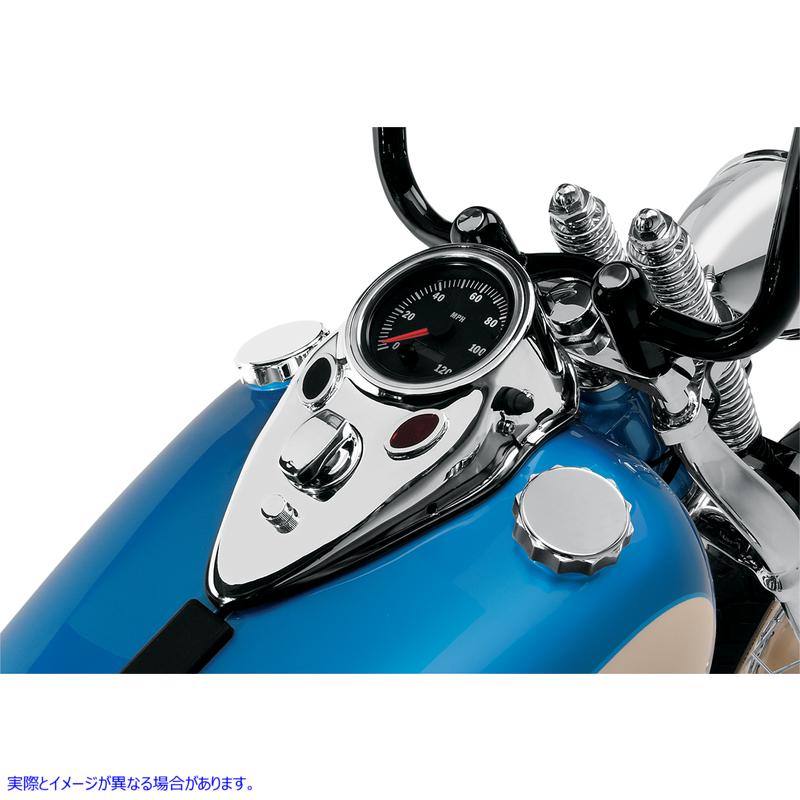 取寄せ キャットアイダッシュカバー ドラッグスペシャリティーズ Cat Eye Dash Cover - Chrome DS-373645 DS373645