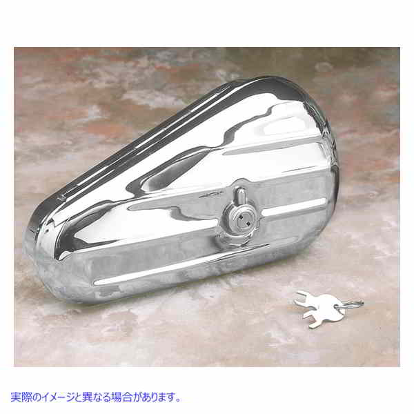 取寄せ Teardropツールボックス ドラッグスペシャリティーズ Right Teardrop Toolbox - Chrome DS-373655 DS373655