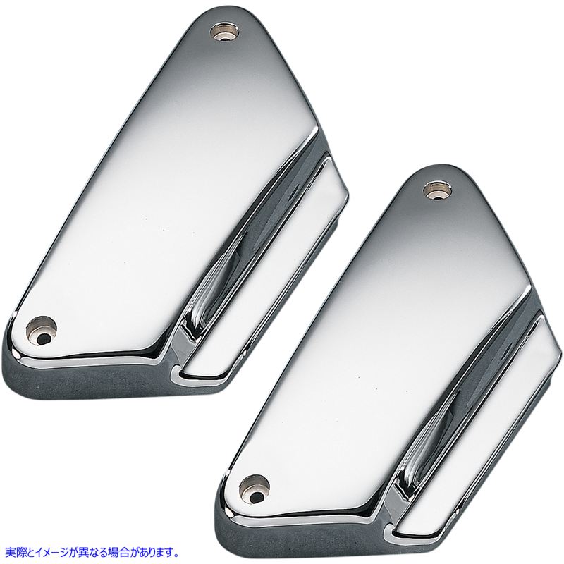 取寄せ クロムサイドカバー ドラッグスペシャリティーズ Chrome Side Covers - FXR DS-373675 DS373675