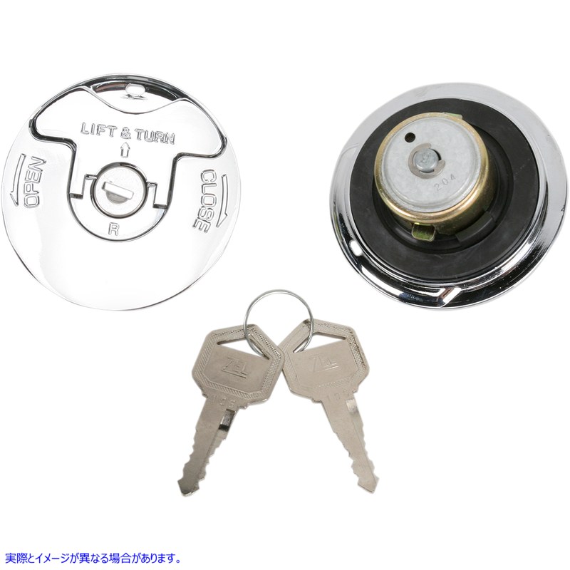 取寄せ フラッシュマウントロックガスキャップ ドラッグスペシャリティーズ Locking Gas Caps - Vented/Non-Vented - Flush-Mount DS-390079 DS390079