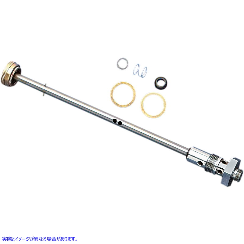 取寄せ ガスバルブ ドラッグスペシャリティーズ Gas Valve Shut-Off Rod Kit - Chrome DS-390205 DS390205