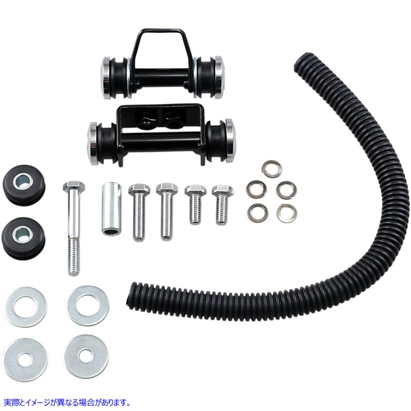 取寄せ フラットサイドタンク用のカスタムマウントキット ドラッグスペシャリティーズ Custom Mounting Kit DS-391301 DS391301