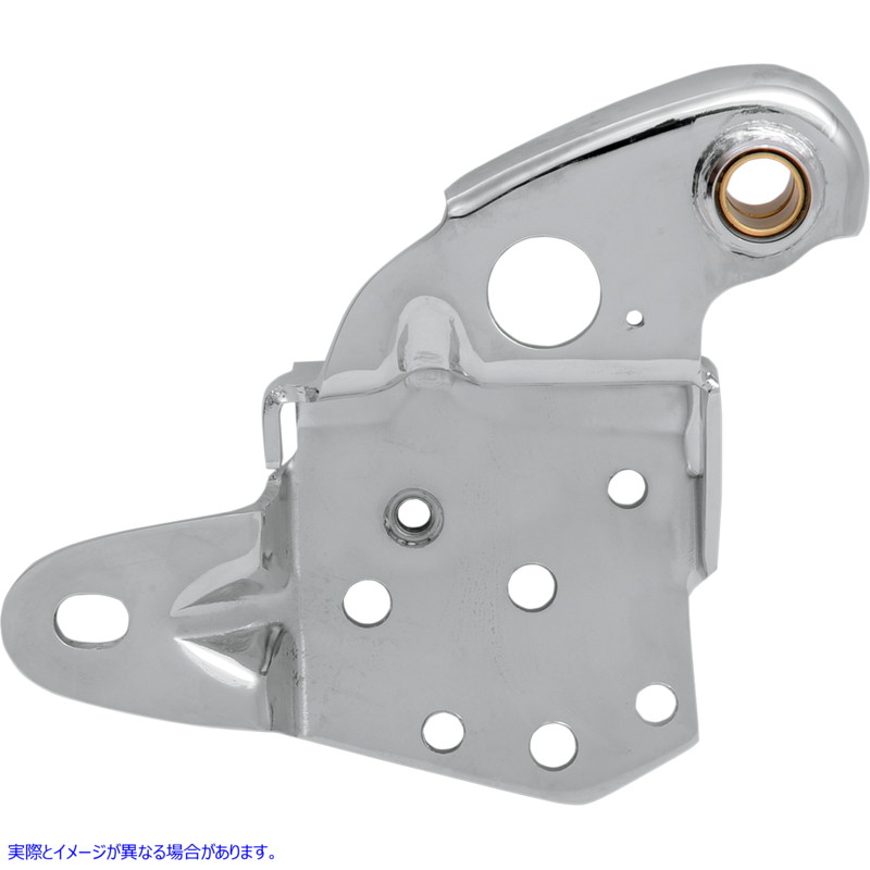 取寄せ ヘビーデューティーシフターレバーブラケット ドラッグスペシャリティーズ Shifter Lever Bracket - Chrome - FLST DS-530609 DS530609
