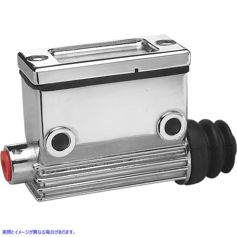 取寄せ リアブレーキマスターシリンダー ドラッグスペシャリティーズ Master Cylinder - Rear - Kelsey - Chrome DS-530627 DS530627
