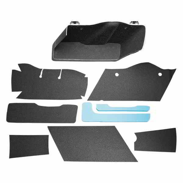 取寄せ サドルバッグライニングキット ドラッグスペシャリティーズ Saddlebag Lining Kit - Black - FL '93-'13 DS-710116 DS710116