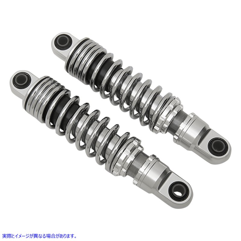取寄せ プレミアムライドハイイトアジャスタブルショック - 11.00  ドラッグ ショック Premium Ride-Height Adjustable Shocks - Chrome - Standard - 11 1310-1191 13101191