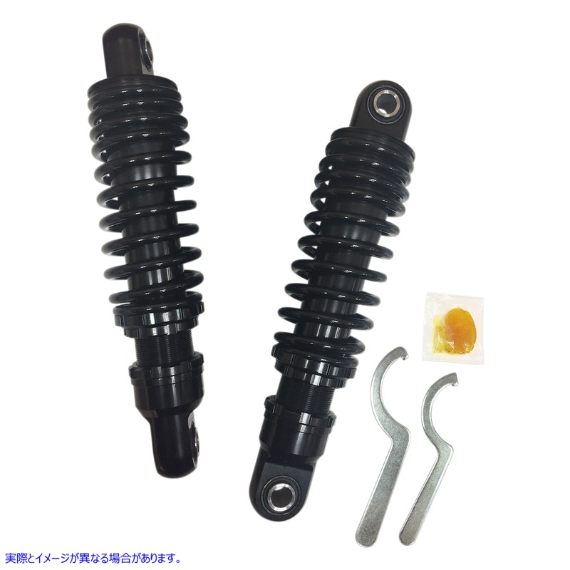 取寄せ プレミアム10.5 ショック ドラッグ ショック Premium Shock - Black - 10.5 - '85-'18 FLT 1310-1662 13101662