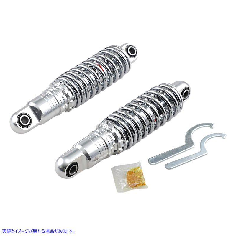 取寄せ プレミアムライドハイイトアジャスタブルショック - 11.00  ドラッグ ショック Premium Ride-Height Adjustable Shocks - Chrome - Heavy Duty - 11 1310-1669 13101669