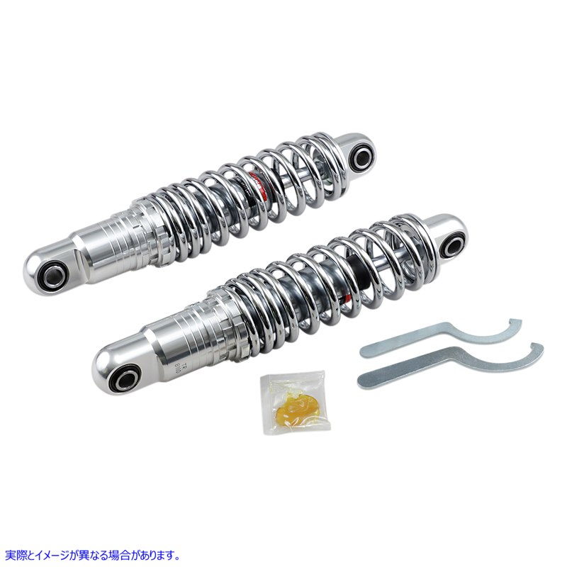 取寄せ プレミアムライドハイトアジャスタブルショック - 12.00  ドラッグ ショック Premium Ride-Height Adjustable Shocks - Chrome - Heavy Duty - 12 1310-1671 13101671