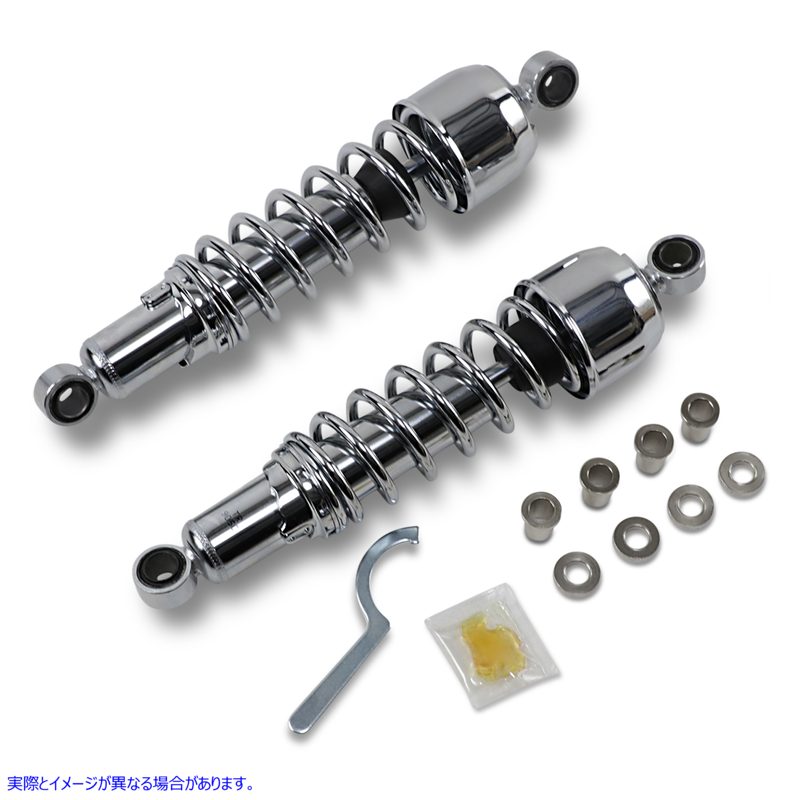 取寄せ 交換ショックアブソーバー - 13.00  ドラッグ ショック Replacement Shock Absorbers - Chrome - 13 1310-1837 13101837