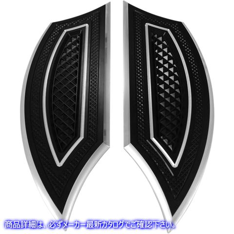 取寄せ 運転席フロアボード エディ トロッタ デザイン FLOORBOARDS BLACK 86-18 TC-554 16210201