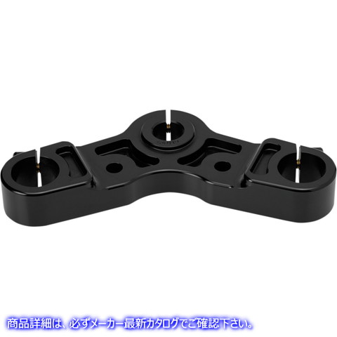 取寄せ 上部のトリプルツリー ジョーカーマシーン Upper Triple Tree - Black Anodized - '10-'15 XL 1200X 10-333B 04080318