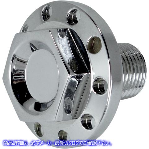取寄せ ステアリングステムボルト ジョーカーマシーン Steering Stem Bolt - Chrome-Plated - '99-'05 FXD | '88-'20 XL 10-011C 04100174