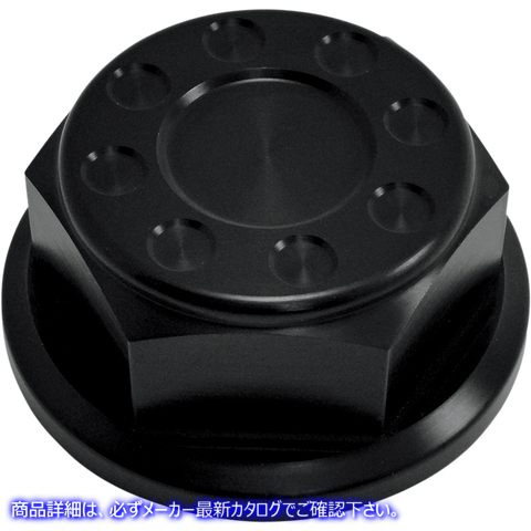 取寄せ ステアリングステムナット ジョーカーマシーン Steering Stem Nut - Black Anodized 10-015B 04100176