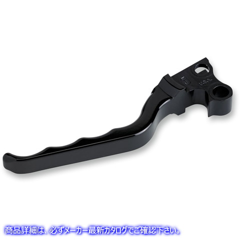 取寄せ ビレットアルミニウムクラッチレバー ジョーカーマシーン Clutch Lever - Grooved - Black 03-31BLK 06131375