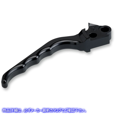取寄せ ビレットアルミニウムブレーキレバー ジョーカーマシーン Brake Lever - Grooved - Black 03-29BLK 06141129