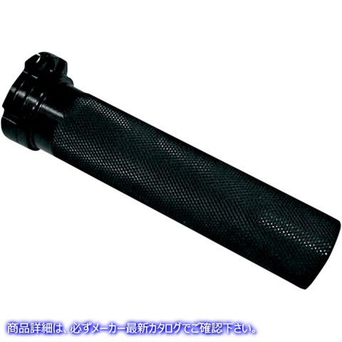 取寄せ ビレットスロットルチューブ ジョーカーマシーン Billet Throttle Tube - Black 03-143 06320203