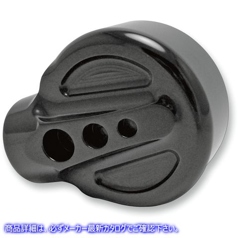 取寄せ 隠されたバーエンドミラー ジョーカーマシーン Mirror - Concealed - Side View - Round - 2 Tech - Black - Each 09-327B 06400571
