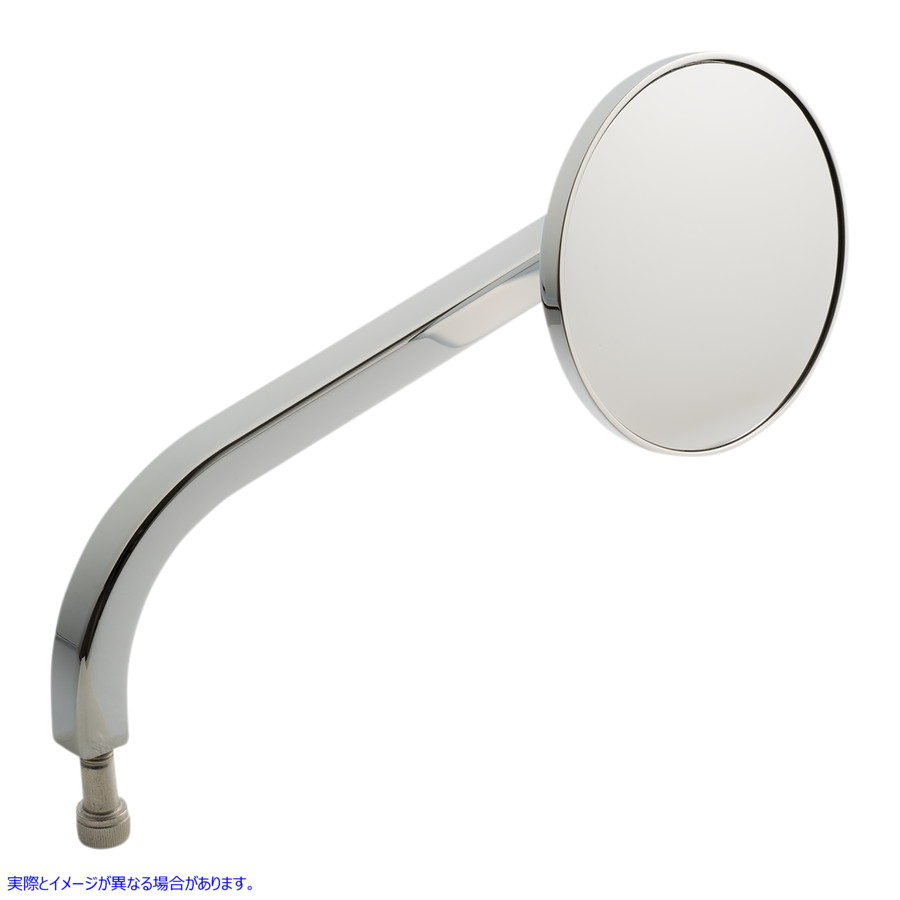 取寄せ No. 7 Standard 3-1/4 ラウンドミラー ジョーカーマシーン Mirror - No. 7 Standard - Side View - Round - Chrome - Right 03-050-3R 06401508