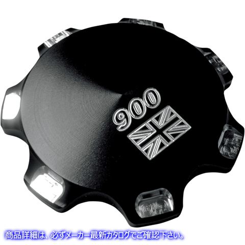 取寄せ ガス・キャップ ジョーカーマシーン Gas Cap - Black - 900 Union Jack 09-040UB 07030313