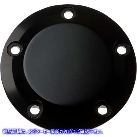 取寄せ ポイントカバー ジョーカーマシーン Points Cover - Smooth - 5 Hole - Black Anodized 02-99SB 09401671