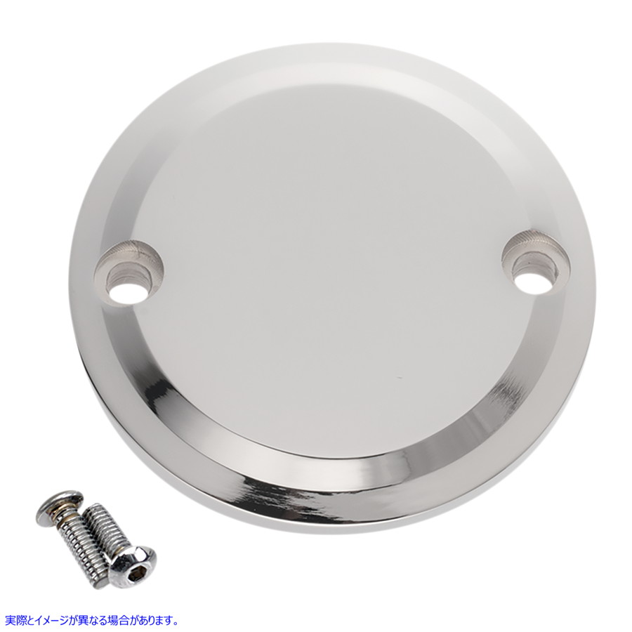 取寄せ タイミングカバー ジョーカーマシーン Timing Cover - Smooth - Chrome - M8 02-971-3 09402021
