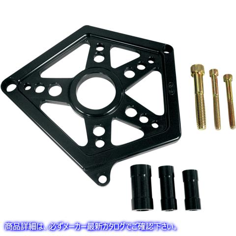 取寄せ スプロケットカバー ジョーカーマシーン Sprocket Cover - XL - Black 10-810B 12010503