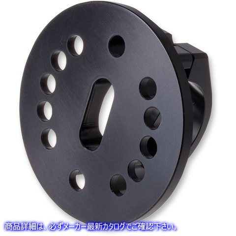 取寄せ ガソリンパックマウント ジョーカーマシーン Gasoline Pack Mount - Black - 1 3/4 Tube 60-440-1 15120199