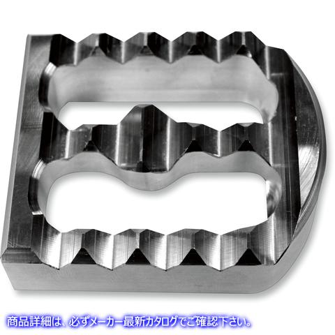 取寄せ 鋸歯状のブレーキペダルカバー ジョーカーマシーン Serrated Brake Cover - Chrome 08-58-2 16100146