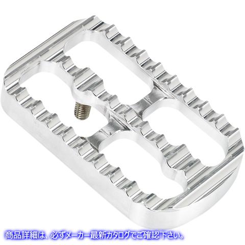 取寄せ ブレーキペダル ジョーカーマシーン Brake Pedal Cover - Silver - Serrated 08-641 16100433