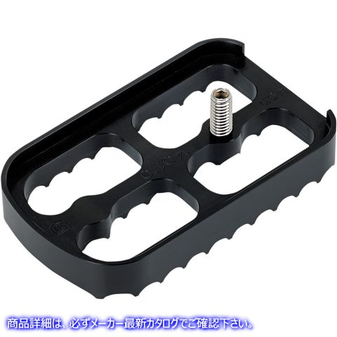 取寄せ ブレーキペダル ジョーカーマシーン Brake Pedal Cover - Black - Serrated 08-641B 16100434