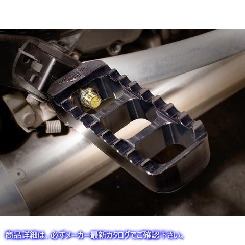 取寄せ 鋸歯状のフットペグ ジョーカーマシーン Footpeg - Serrated - Narrow - Black 08-61-4B 16201620