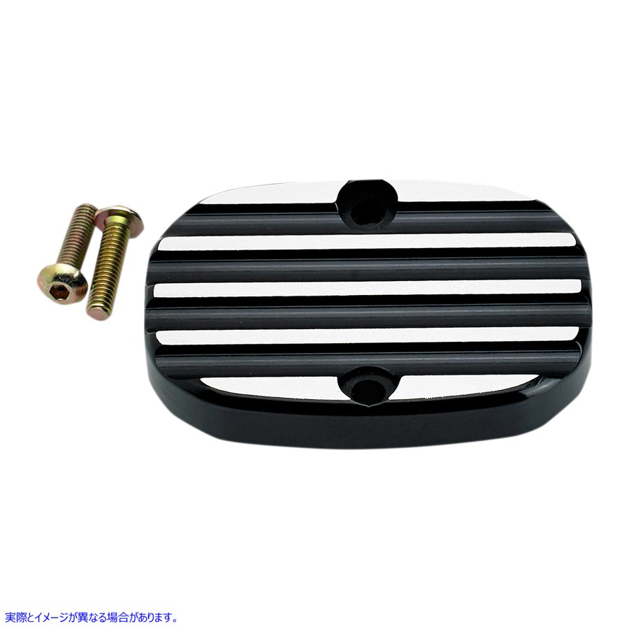 取寄せ マスターシリンダーカバー ジョーカーマシーン Master Cylinder Cover - Finned - Black - FL 08-008B 17310548