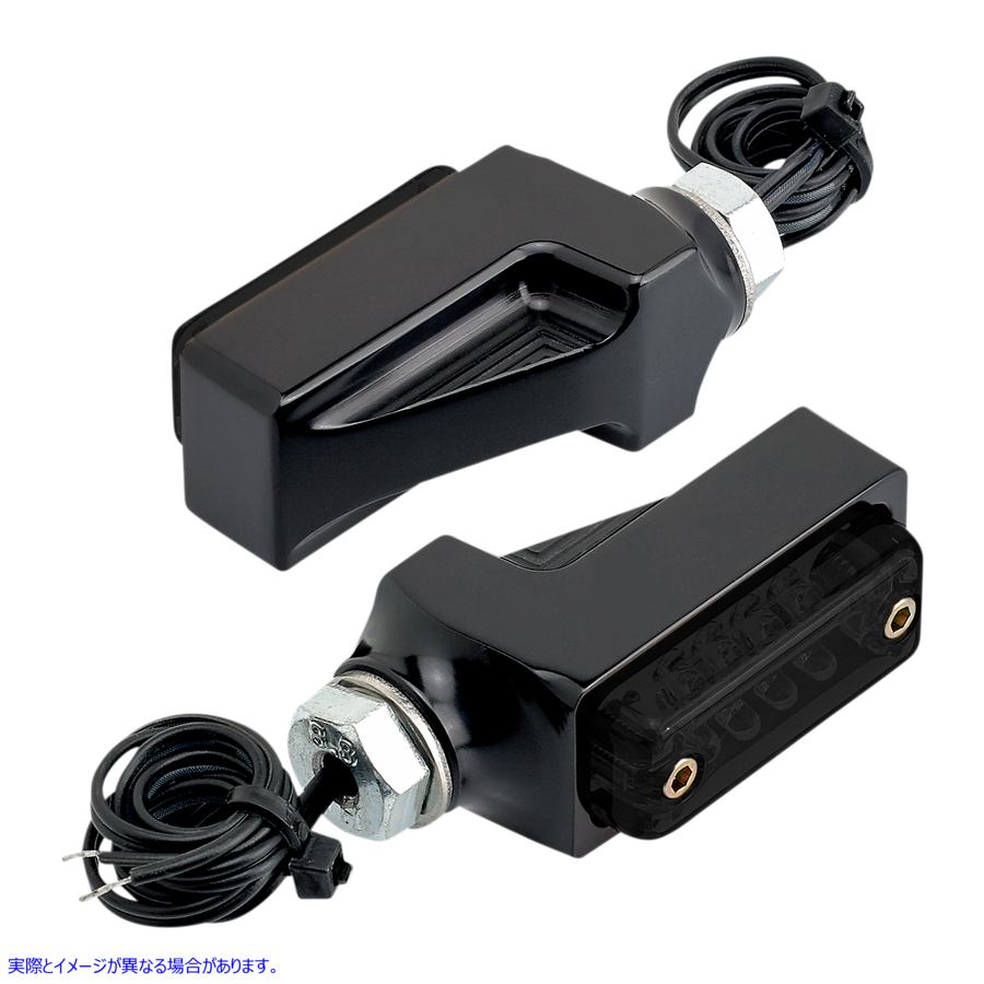 取寄せ LEDターン信号 ジョーカーマシーン Turn Signal - Amber - Black 05-311-1A 20202003