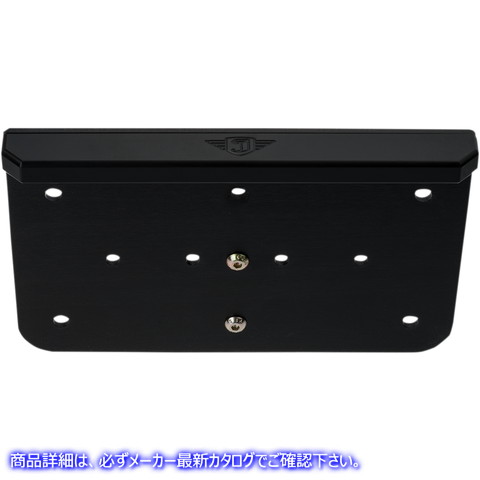 取寄せ ナンバープレートマウント ジョーカーマシーン License Plate Mount - Black 60-570-1 20301211