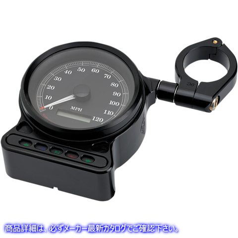 取寄せ サイドマウントスピードメーターの再配置ブラケット ジョーカーマシーン OE Indicator Speedometer Side Mount - Black 10-319B 22100313
