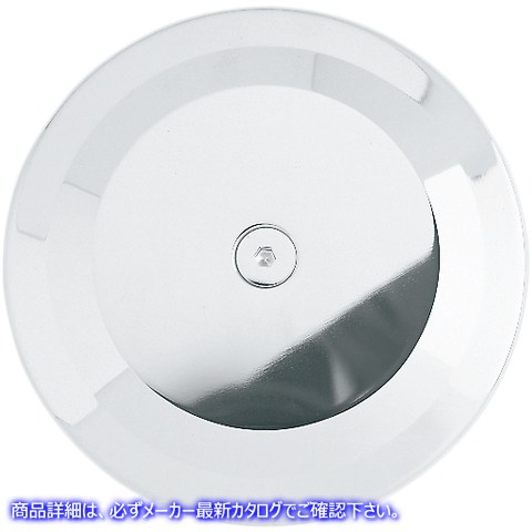 取寄せ ビレットエアクリーナーインサート ジョーカーマシーン Billet Air Cleaner Insert - Smooth - Chrome 02-21S DS288842